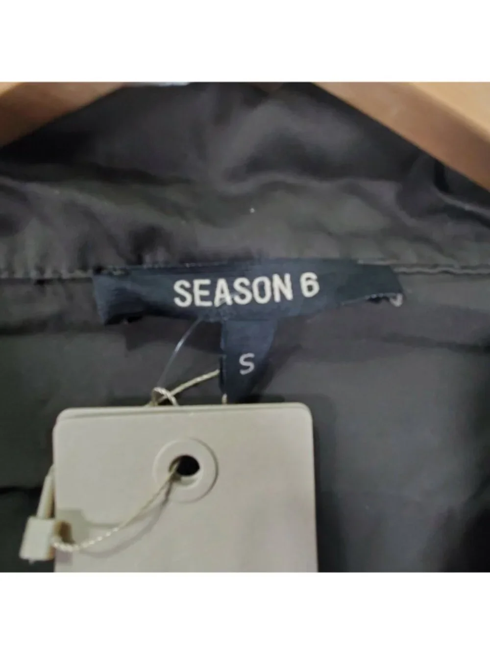 Yeezy Season 6 Anorak 1/2 Zip Jacket Sz S Umber YZ6U6116 By Kanye West